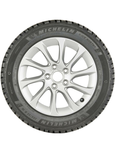 фото протектора и шины X-Ice North 4 Шина Michelin X-Ice North 4 215/60 R17 100T