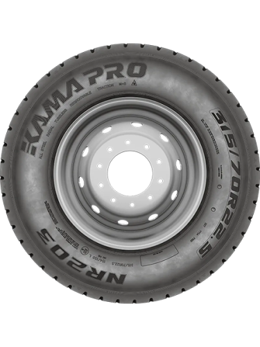 фото протектора и шины PRO NR 203 Шина Kama PRO NR 203 315/70 R22.5 154/150L